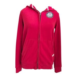 Canadiana Red Zip-Up Hoodie for Kids Size XL  14/16